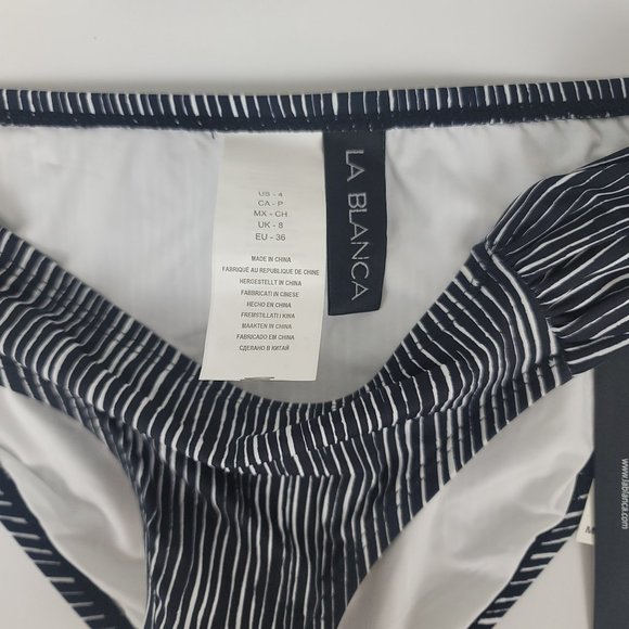 La Blanca Ripple Waves Halter Goddess Tankini Set - Picture 5 of 7